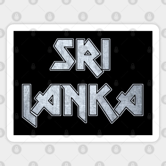 Heavy metal Sri Lanka Magnet by KubikoBakhar